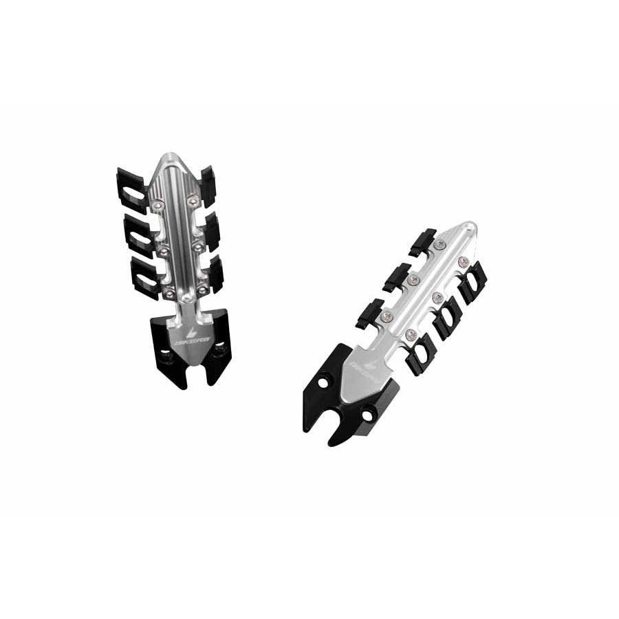 BIKERS (バイカーズ) フロントフォークガード 2個 ブラック KSR PRO K0137-BLK｜バイクパーツ・用品　ラバーマーク