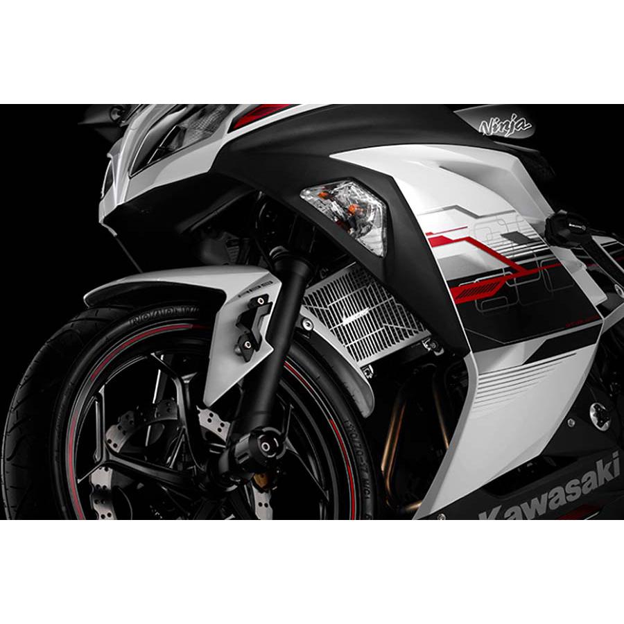 BIKERS (バイカーズ) ステンレスラジエターガード ニンジャ Ninja250 Z250 K0340｜バイクパーツ・用品　ラバーマーク