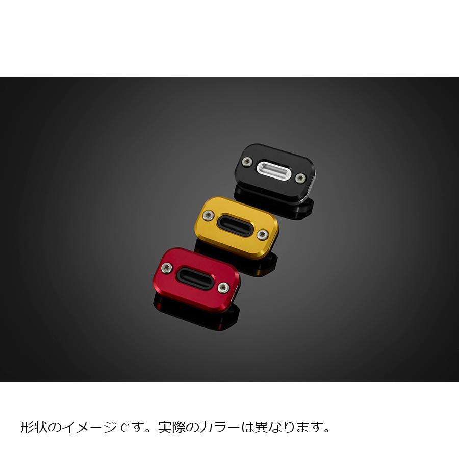 BIKERS (バイカーズ) フロントリザーバータンクカバー オレンジ NMAX Y0198-ORG