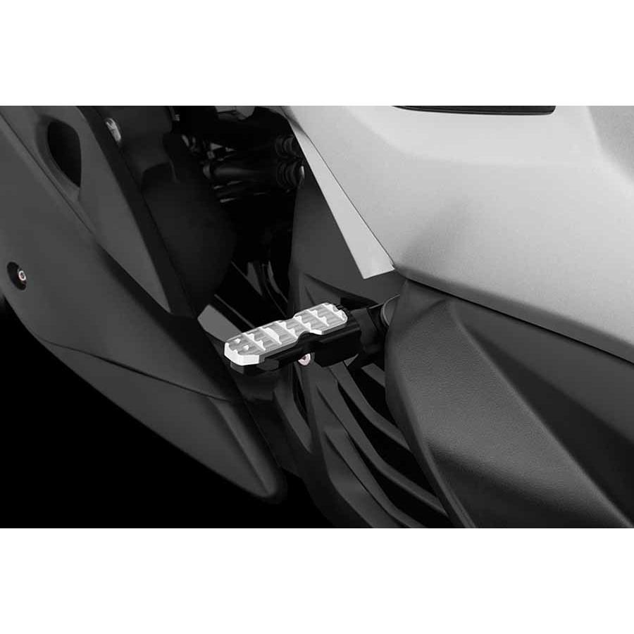 BIKERS (バイカーズ) リアフットペグ 左右セット ブラック NMAX Y0208-BLK
