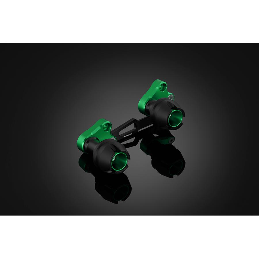 BIKERS (バイカーズ) エキゾーストプロテクター グリーン NMAX Y0209-GRN｜バイクパーツ・用品　ラバーマーク