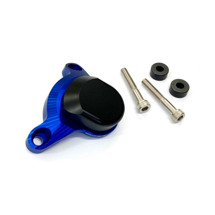BIKERS (バイカーズ) エンジンポイントガード ブルー テネレ700 TENERE700 MT-07 XSR700 Y0306-BLU|バイクパーツ・用品 ラバーマーク