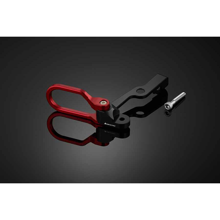 BIKERS (バイカーズ) ブレーキホースガイド レッド XMAX Y0313-RED｜バイクパーツ・用品　ラバーマーク