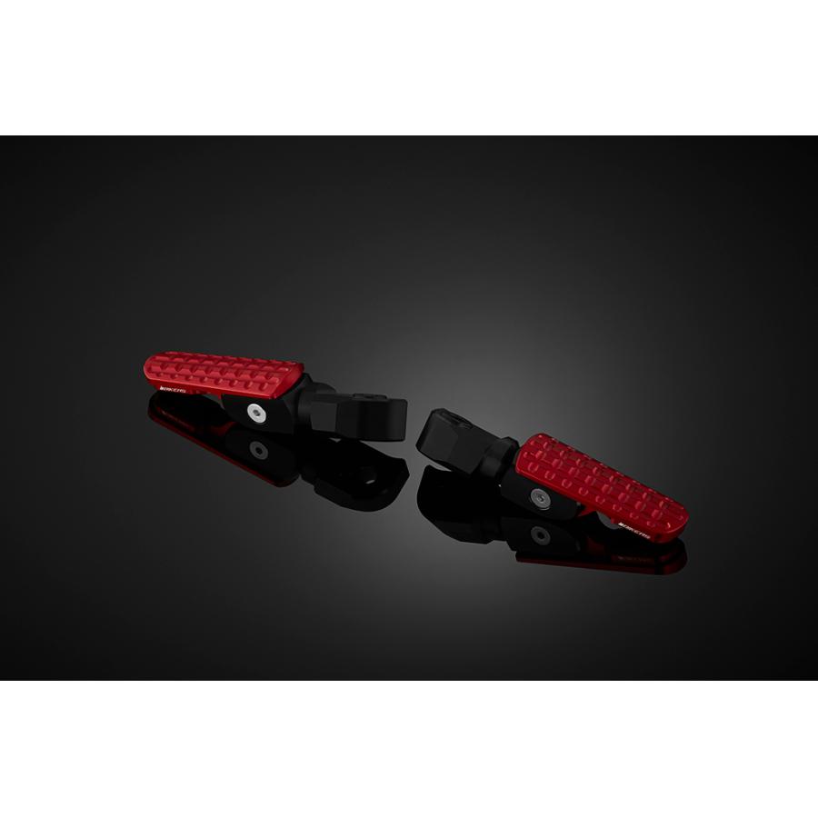 BIKERS (バイカーズ) リアタンデムステップ 左右セット レッド XMAX Y0317-RED 12,122円