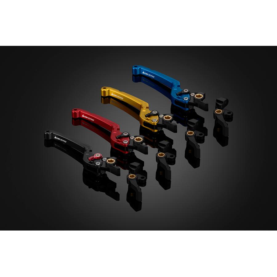 BIKERS (バイカーズ) 可倒式 アジャスタブル ブレーキレバー 右 シルバー トリシティ TRICITY125 TRICITY155 Y0103-SLV