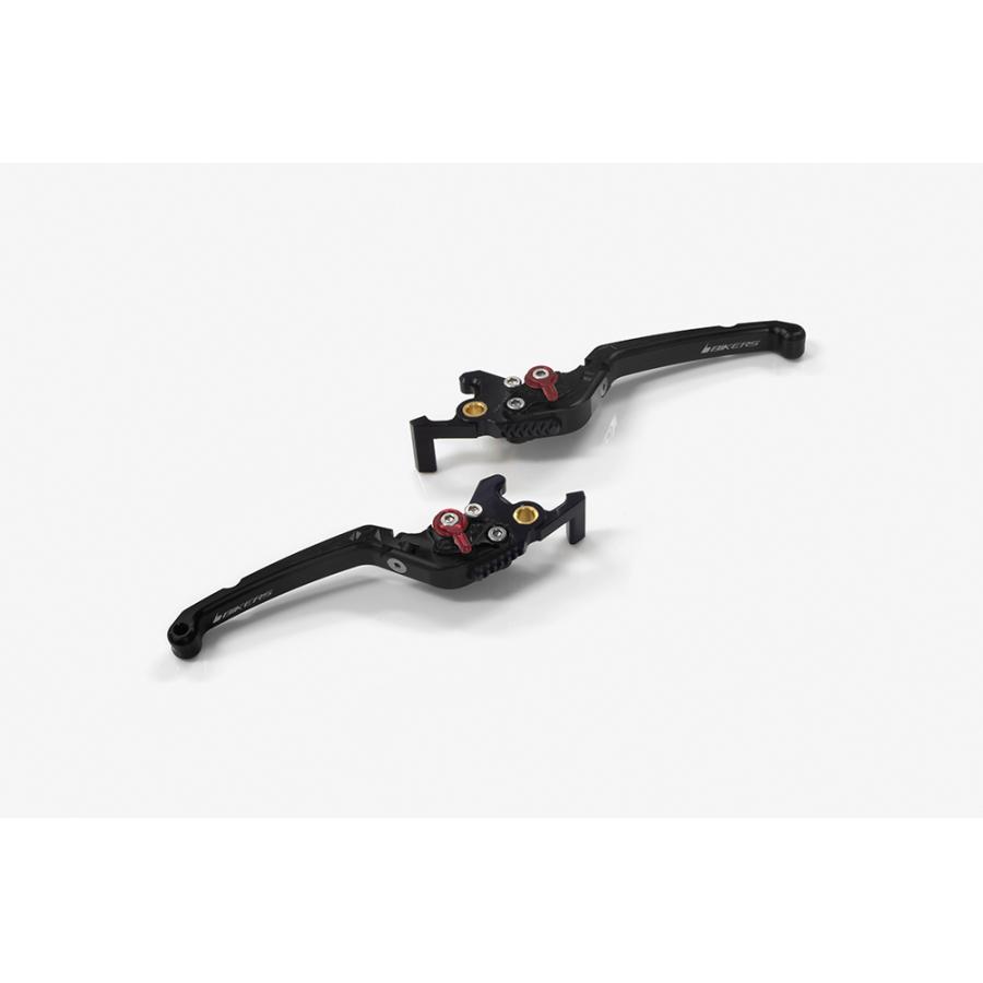 BIKERS (バイカーズ) レバーセット 可倒式 フラットタイプ ブラック XMAX Y0559-BLK