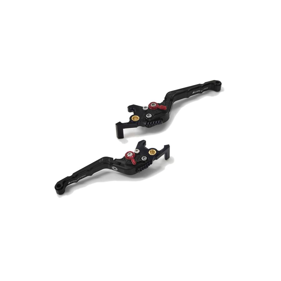 BIKERS (バイカーズ) レバーセット 可倒式 カーブタイプ ブラック XMAX Y0561-BLK