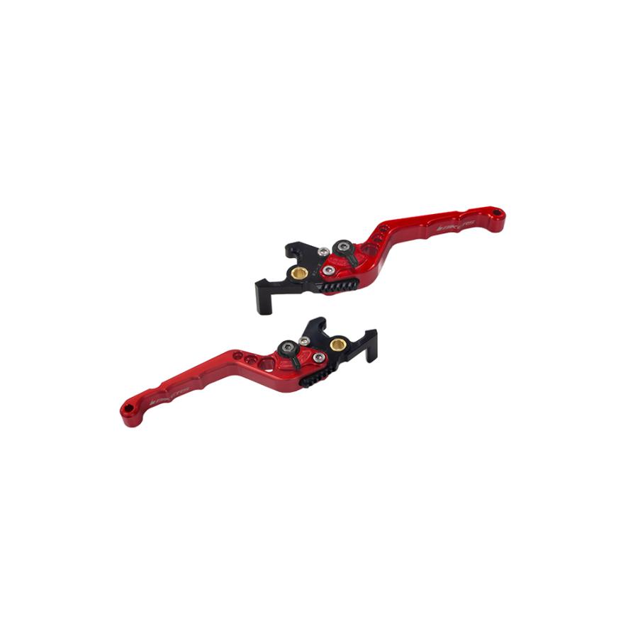 BIKERS (バイカーズ) レバーセット カーブタイプ レッド XMAX Y0562-RED