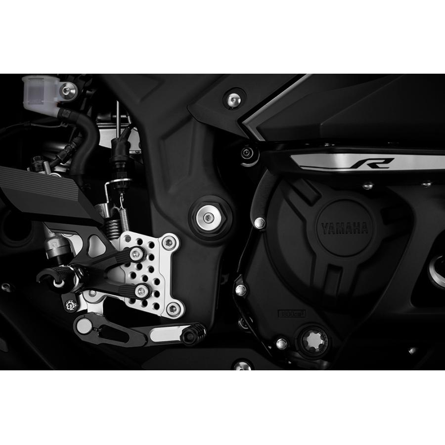 BIKERS (バイカーズ) フレームホールキャップ 2個 シルバー YZF-R25/R3/MT-25/03 Y0159-SLV