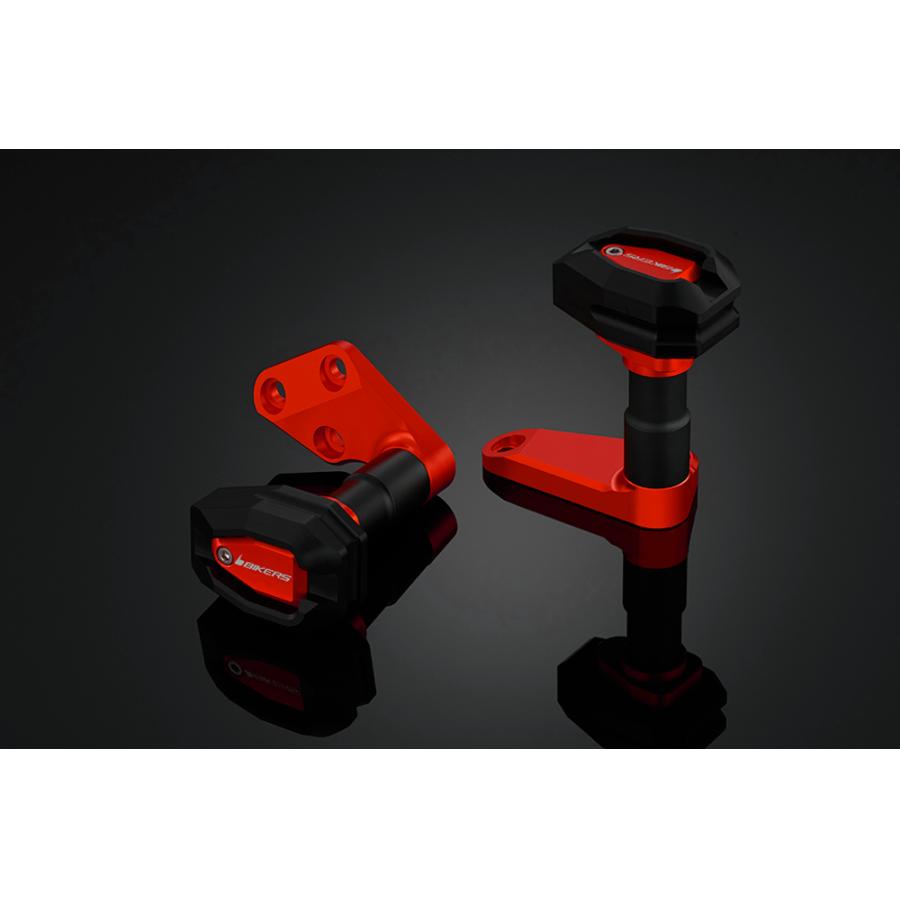 BIKERS (バイカーズ) ボディプロテクター 左右セット エンジンスライダー オレンジ YZF-R25/R3 MT-25/03 Y0176-ORG
