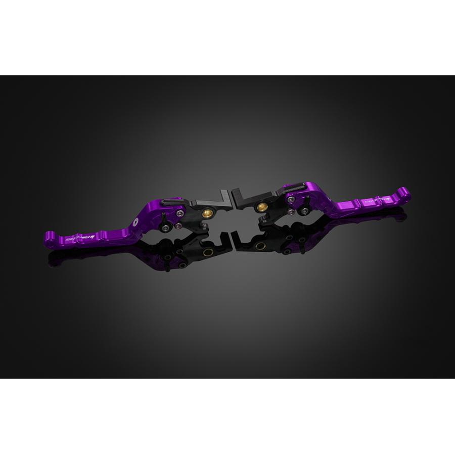 BIKERS (バイカーズ) レバーセット 可倒式 カーブタイプ パープル XMAX Y0356-PUR 16,060円