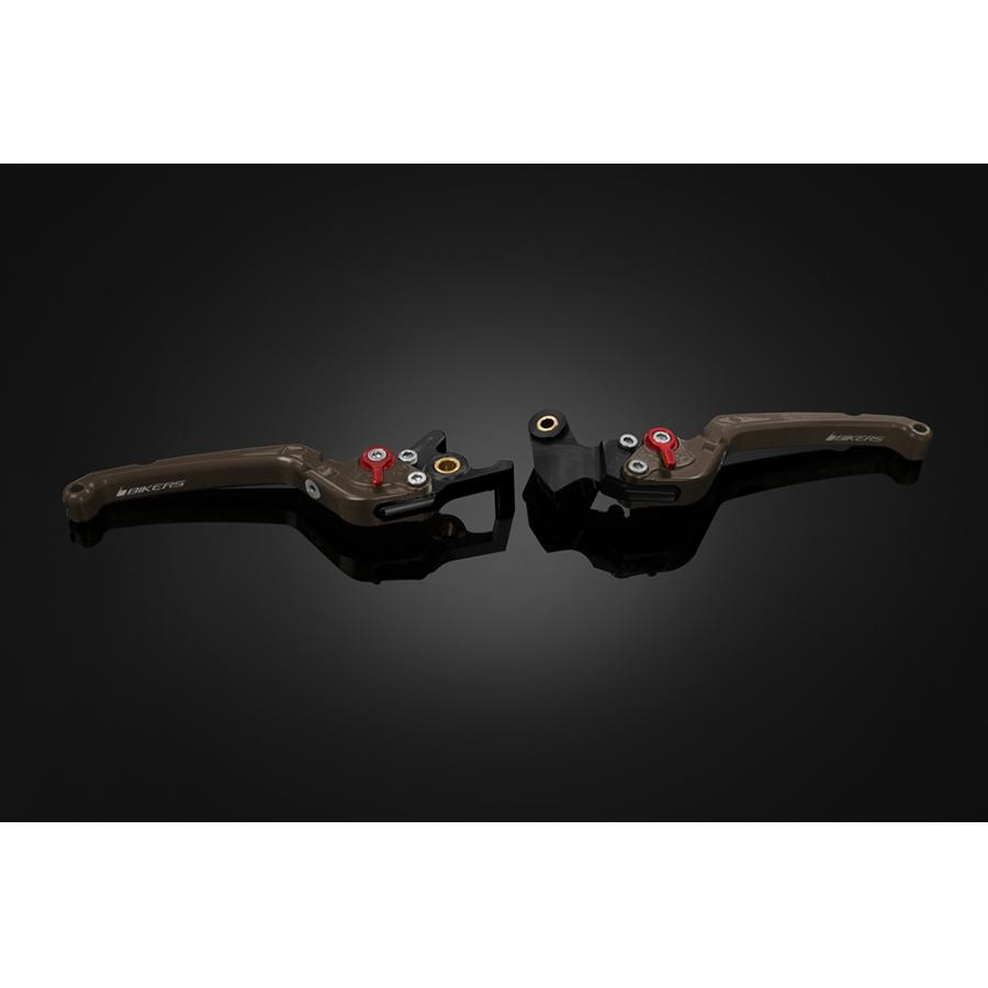 BIKERS (バイカーズ) レバーセット 可倒式 フラットタイプ チタン YZF-R15/R125 Y0390-TIN 17,424円