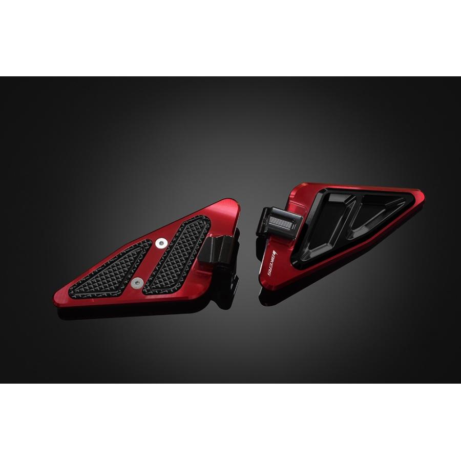 BIKERS (バイカーズ) タンデムステップ レッド PCX125/160 25 H1138-レッド-BLK