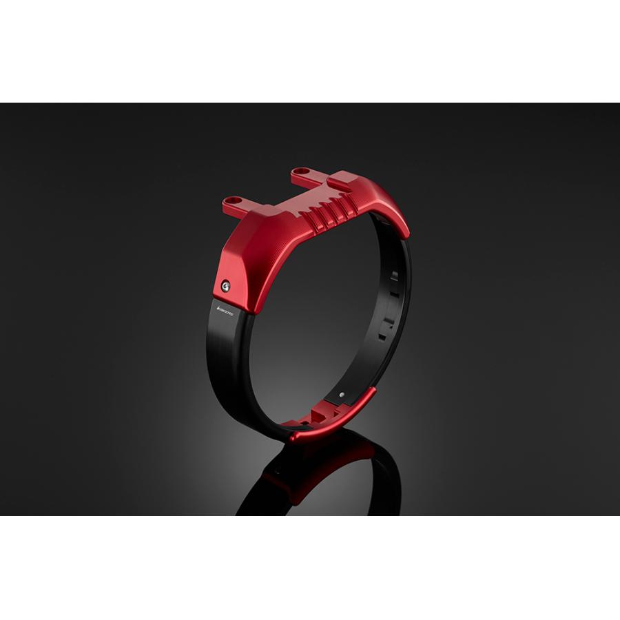BIKERS (バイカーズ) ヘッドライトカバー レッド CB650R H0583-RED|バイクパーツ・用品 ラバーマーク