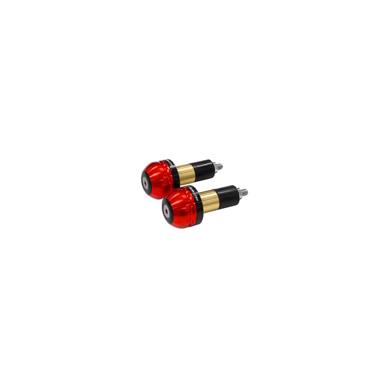 BIKERS (バイカーズ) セパハン用バーエンド レッド PCX/150 PCX160 NMAX H0782-RED｜バイクパーツ・用品　ラバーマーク