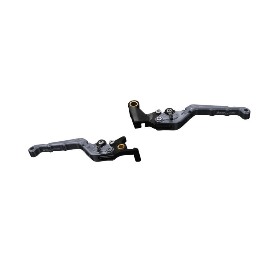 BIKERS (バイカーズ) 可倒式 アジャスタブル レバーセット グレー CBR250RR H0984-GRY｜バイクパーツ・用品　ラバーマーク