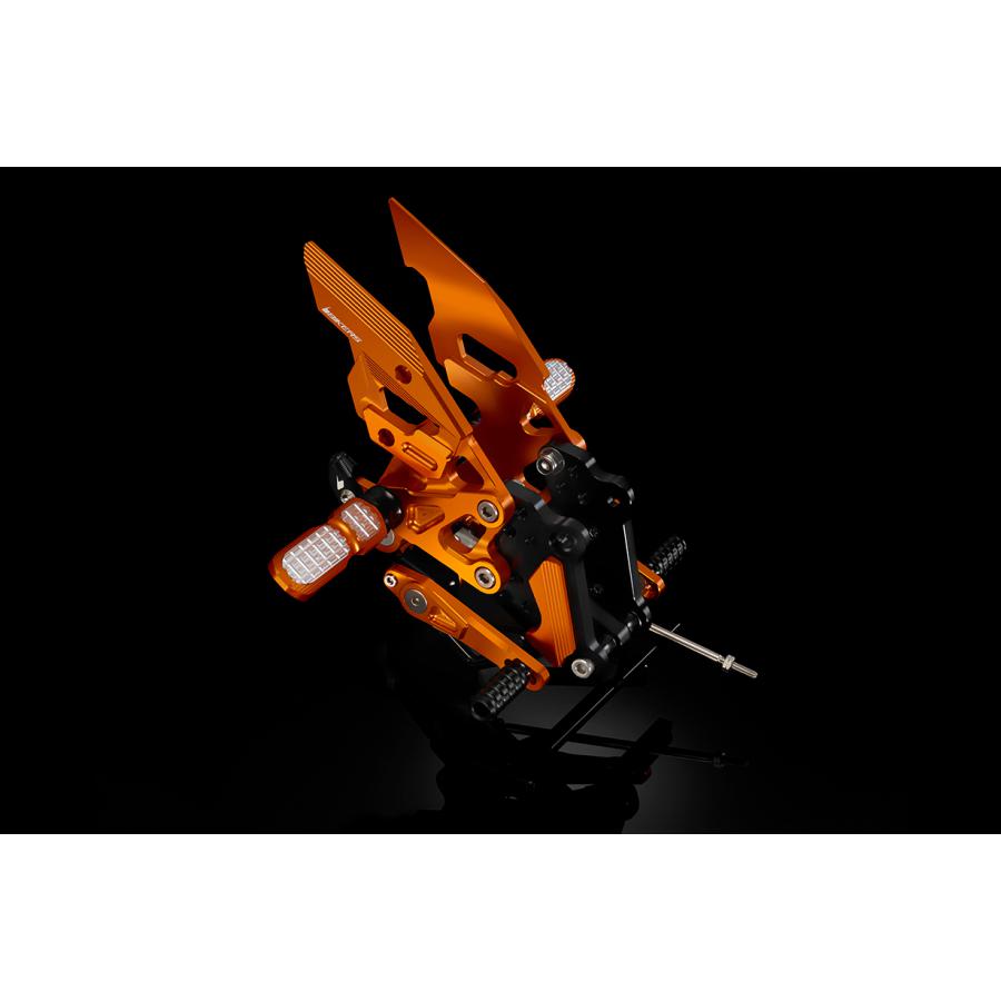 BIKERS (バイカーズ) バックステップ オレンジゴールド CBR250R H0146-OGD