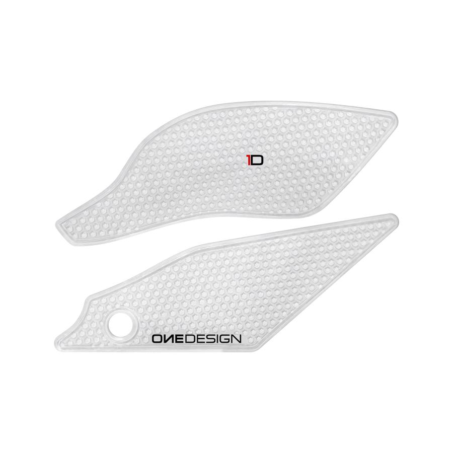 ONEDESIGN(ワンデザイン) タンクサイドパッド HDR クリア YZF-R1 HDR326｜バイクパーツ・用品　ラバーマーク