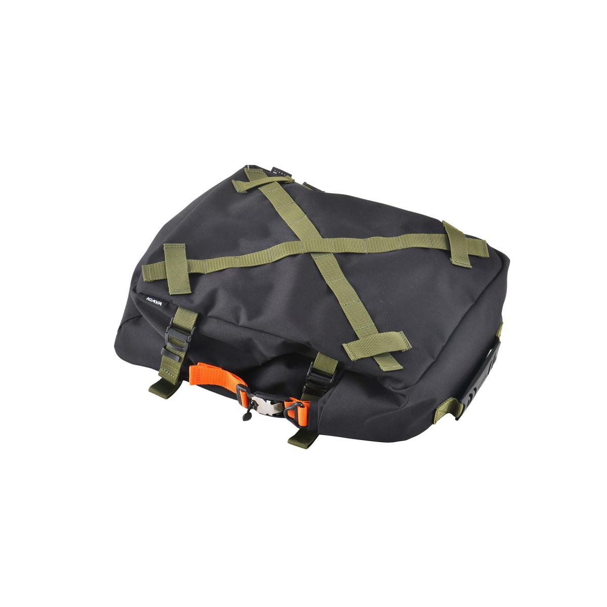 [特価品] イガヤ エックスシートバッグ Lサイズ 20L ブラック｜バイクパーツ・用品　ラバーマーク