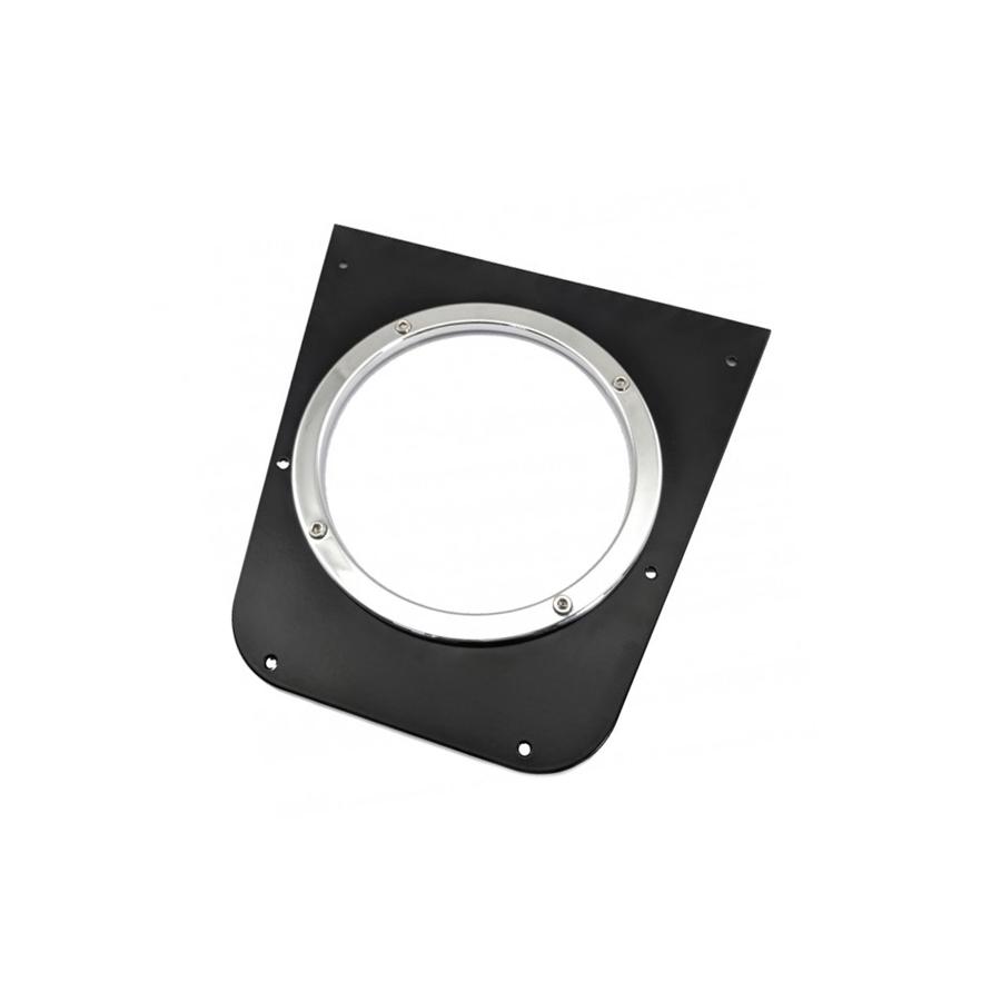 ジャスパフォーマンス シフトパネル ブラック ロゴ無し鏡面プラリング NA6C/NA8C 2408｜バイクパーツ・用品　ラバーマーク