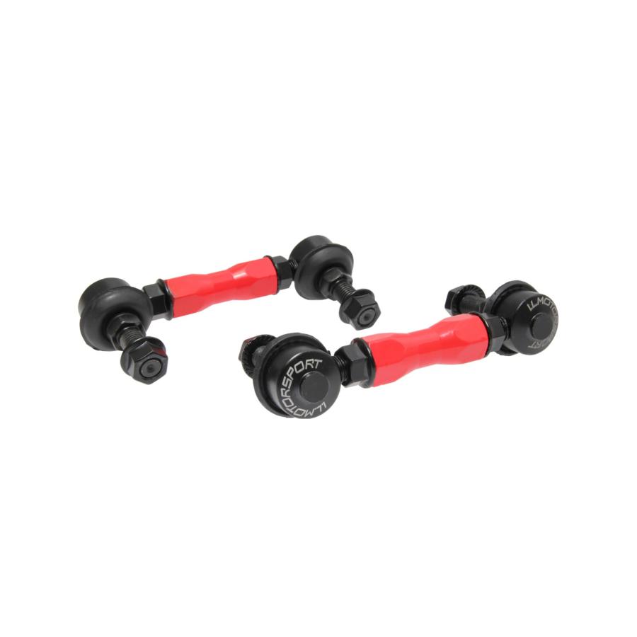ILモータースポーツ (アイエルモータースポーツ) スタビライザーリンク 全長調整式 フロント左右セット レッド ND5RC/NDERC/ND5RE/NDERE ND0-0985