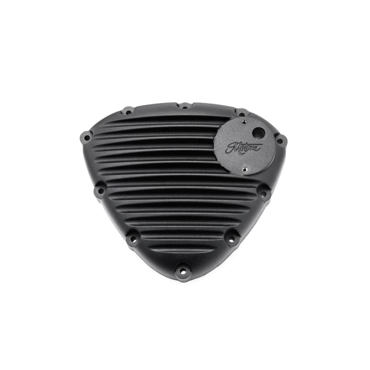モートーン タイミングカバー リブ ブラック T100/T120 SpeedTwin900 Scrambler900 MMU042X｜バイクパーツ・用品　ラバーマーク