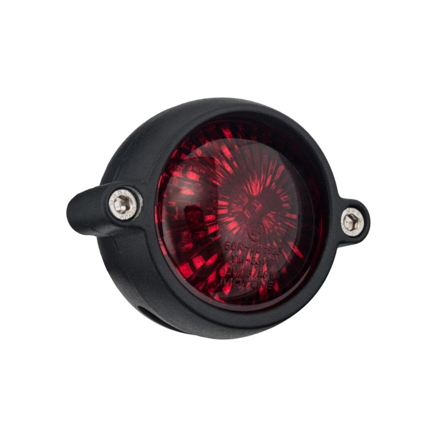 Motone(モートーン) LEDテールライト ELDORADO パウダーブラック アルミ MEL021|バイクパーツ・用品 ラバーマーク