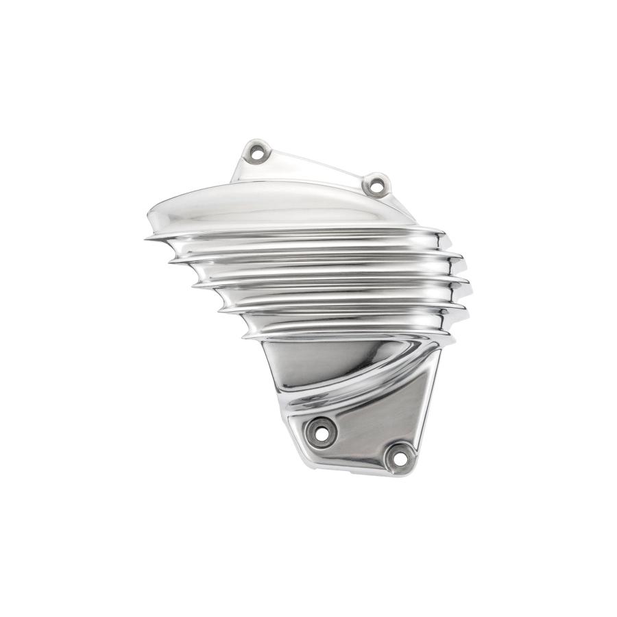 Motone(モートーン) スプロケットカバー リブ ポリッシュ T100/T120 SpeedTwin900 スクランブラー Scrambler900 MMU089|バイクパーツ・用品 ラバーマーク