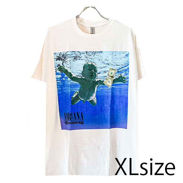 IRVANA NEVER MIND Tシャツ オリジナル レア ニルヴァーナ NIRVANA NEVER MIND ネバーマインド 洗い加工 復刻