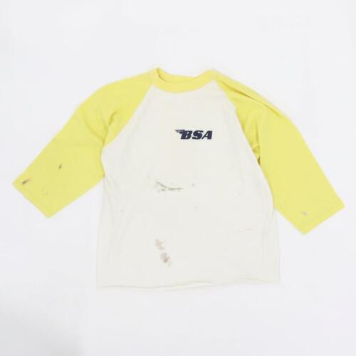 【SALE】【大きい引き下げ】\u003cBR\u003e【BSA】ビーエスエービンテージ ラグランティーシャツ【中古】 トップス-Tシャツ・カットソー-メンズファッション