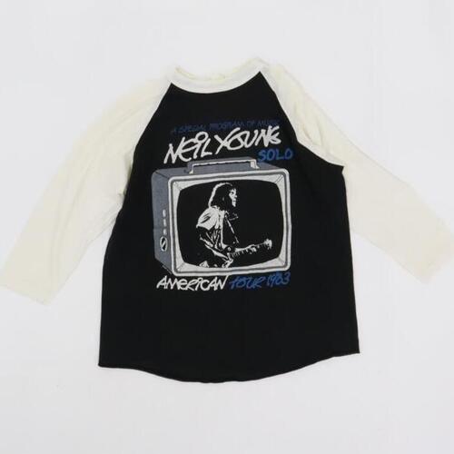 【NEIL YOUNG】ニール・若い衆鍵を掛ける 7分ビンテージプルオーバー【中古】