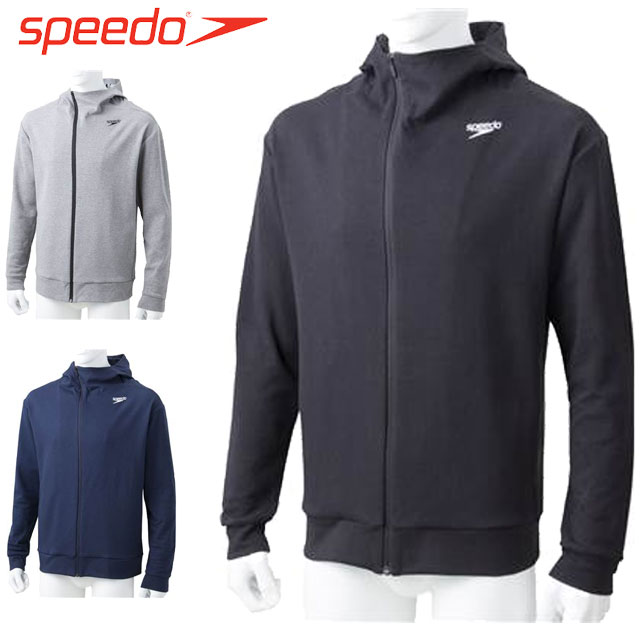 半額品 楽天市場 スピード パーカー 一般 スウエットパーカー Std Sweat Zip Hood ジップパーカー フードパーカー フーディー トップス ウエア ドライ アパレル 水泳 スイム スイミングスポーツ トレーニング フィットネス 運動 試合 練習 Ss Xo Speedo Sa