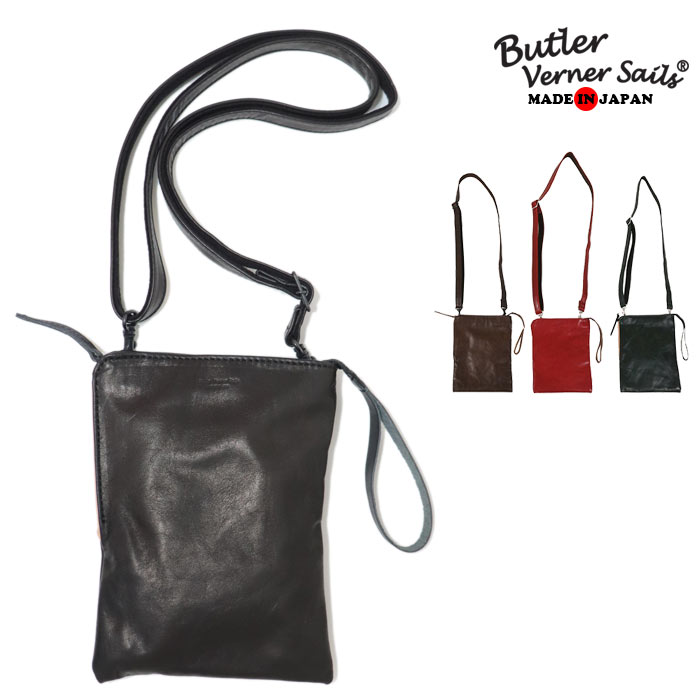 Butler Verner Sails 馬革 鞄 バッグ 日本製 本革 ポニープルアップミニショルダー / バトラーバーナーセイルズ / メンズ レディース 馬革鞄 ミニバッグ ポーチ コンパクト おしゃれ カジュアル 30代 40代 50代 60代 ファッション 誕生日 プレゼント ギフト 新春