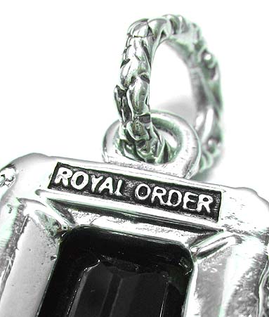 【楽天市場】ロイヤルオーダー Royal Order 正規 ネックレス ロイヤルオーダー ペンダント 送料無料 シルバー925 / スクエア