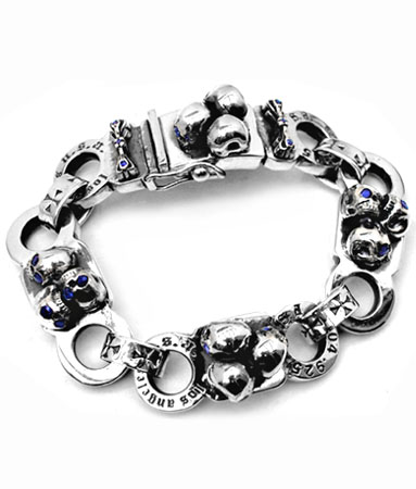 楽天市場】送料無料 シルバー925 ブレスレット ルビー 【 メンズ