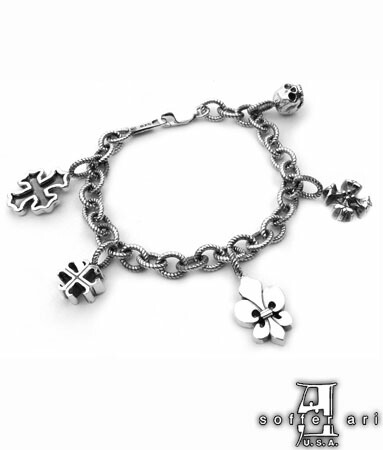 ソファーアリ Sofferari ソファアリ ロサンゼルス 繊細美麗で強烈なインパクト 送料無料 レディース おしゃれ キレイ レザーバッグ 革鞄 レザーベルト アメリカロサンゼルス ハイブランド 送料無料 シルバー925 ブレスレット メンズ レディース 30代 40代 50代 60代