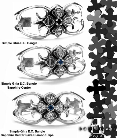 楽天市場】シルバー925 バングル クロス ブレスレット 【 メンズ