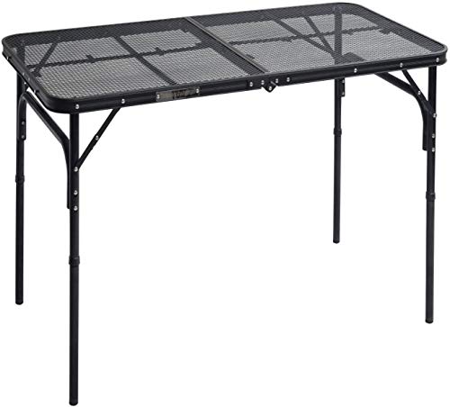 キャンパーズコレクション タフライトテーブル(幅120奥行60cm) TLT-1260(MBK)｜ルギアマーケット