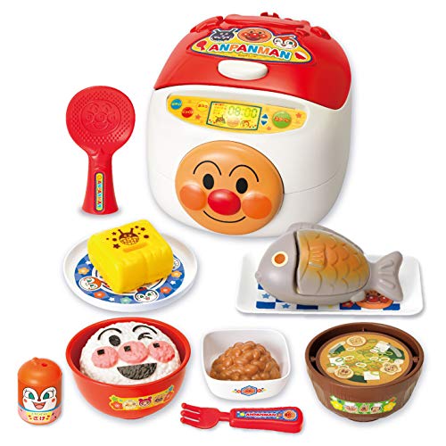 ジョイパレット(JOYPALETTE) アンパンマン シューッとたけたよ! おしゃべりすいはんきと元気100ばい和食セット プラスチック｜ルギアマーケット