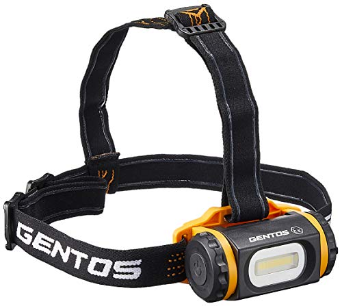 GENTOS(ジェントス) LED 前照燈 USB申し受ける式 【明るさ200lm/実用点灯2.5第四次元/耐塵/防噴射】 専用申し受ける池当て嵌める Ga
