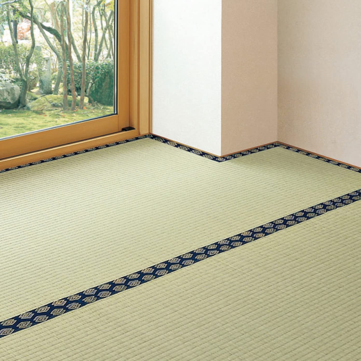 萩原 無償性とり捨てる上敷き い草引っ敷き 撥水 裏貼あり 縁取りつくろう磁気テープ付き添い人 日本の首都間8畳 自然的