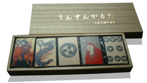 大石天狗堂(Ooishi Tengudo) うんすんかるた(桐箱) 257mm×30mm×96粍 5歳から