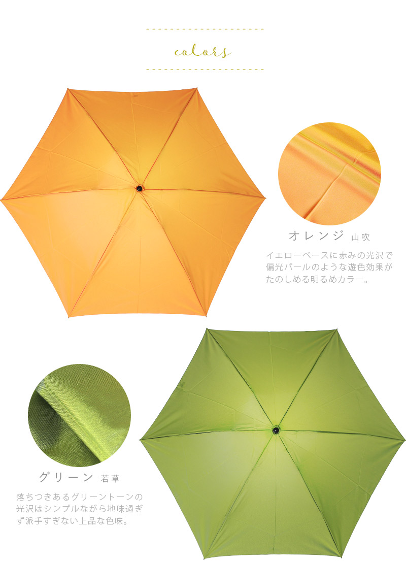 代引不可 楽天市場 メーカー直送 送料無料 代引不可 Olina オリナ 折りたたみ傘 6本骨軽量 レディース 折り畳み傘 カバー コンパクト 日本製 婦人傘 かわいい ケース 敬老の日 プレゼント 誕生日 お祝い返し オレンジ グリーン ブルー ホワイトデー Leo らぐー