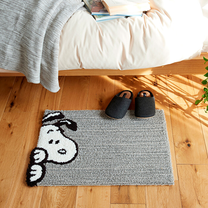 スヌーピーデザイン シンプルで可愛い オリジナルマット 約45&times;65｜Rugtime 10,842円
