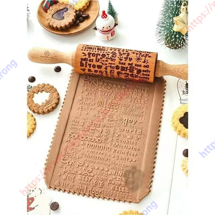 磨かれた大理石の麺棒と木製のハンドル生地ペストリーローラークッキーケーキ 楽天市場】クッキー 型 麺棒 模様 クッキーローラー 柄 ローリングピン