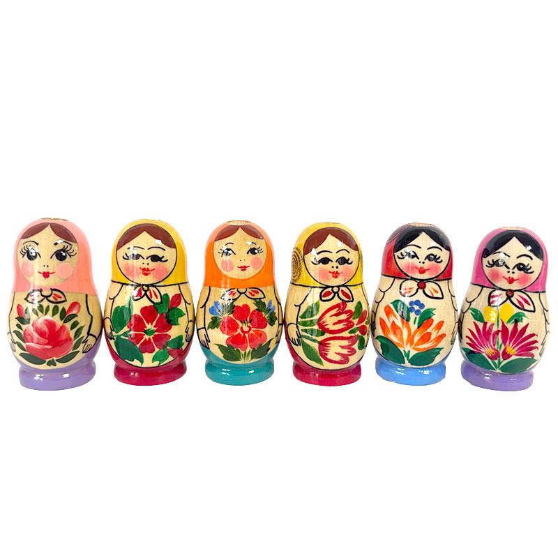 楽天市場】動物マトリョーシカ「うさぎ」3個組 約6.5cm