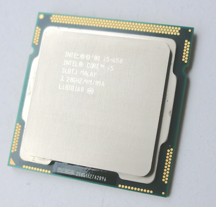 Core i5-660 3.33GHz/4M/LGA1156 SLBTK 中古  バルク w17b8b5 楽天市場】【中古】Core i5-660 3.33GHz/4M/LGA1156 SLBTK 中古