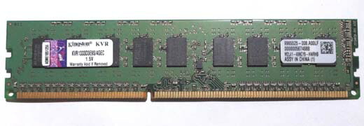 【楽天市場】【中古】Kingston製 KVR1333D3E9S/4G DDR3 PC3-10600 4GB ECC ...