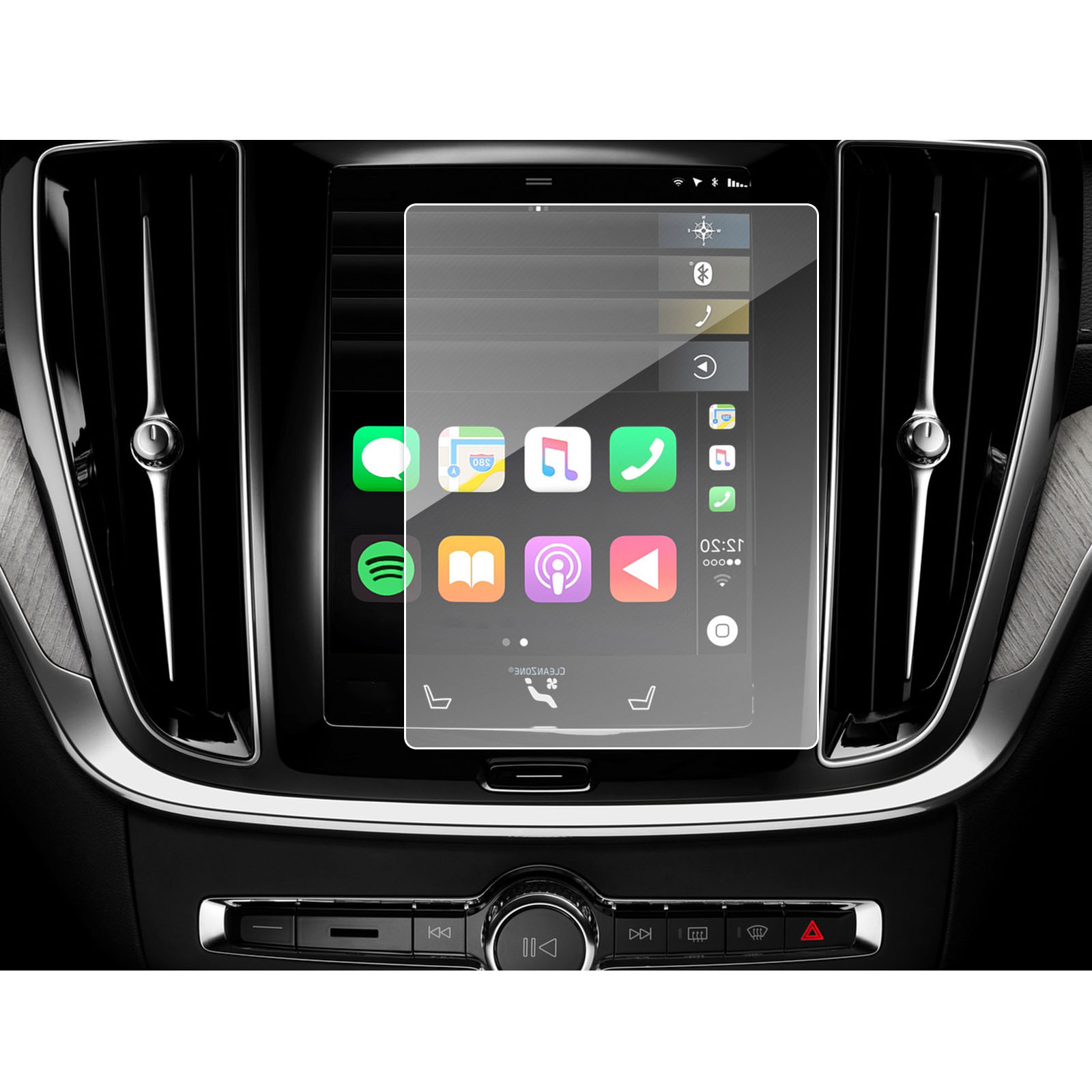 最大12%OFFクーポン ボルボ VOLVO ガラスフィルム 保護フィルム XC40 XC60 XC90 8.7インチ 液晶用 カーナビ モニター 強化ガラス ディスプレイ アクセサリー カスタム パーツ CDEFG 8.7インチ強化ガラス ボルボ Volvo cx40 cx60 ナビゲーション 専用 液晶保護フィルム 強化ガラスフィルム 高感