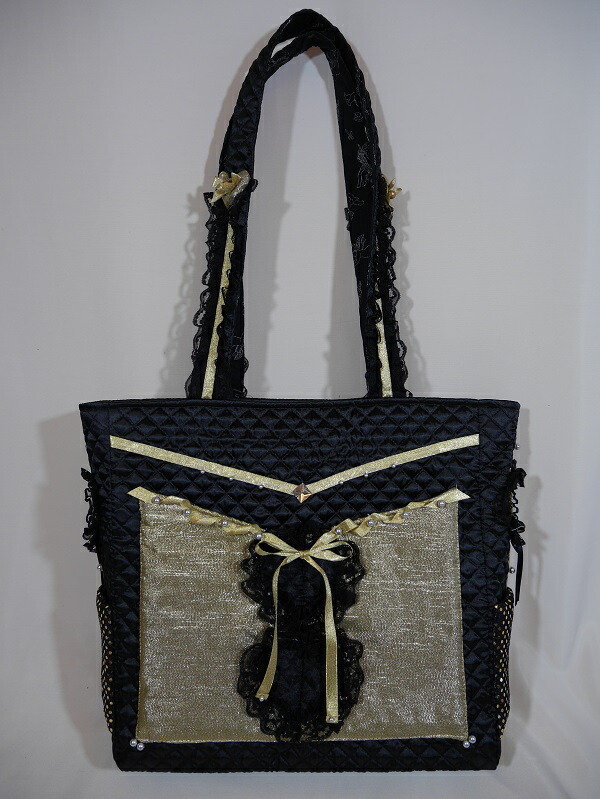 お稽古バッグ 宝塚 楽屋 ハンドメイド かわいい おしゃれ バレエ トートバッグ キラキラ 当店は大路三千緒の姪 マチ約13センチ Wevonline Org